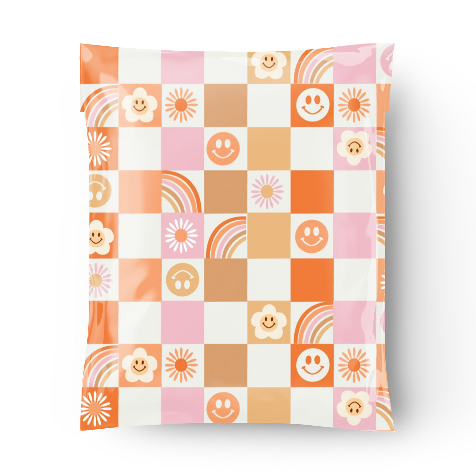 10x13" Retro Checkered Poly Mailers