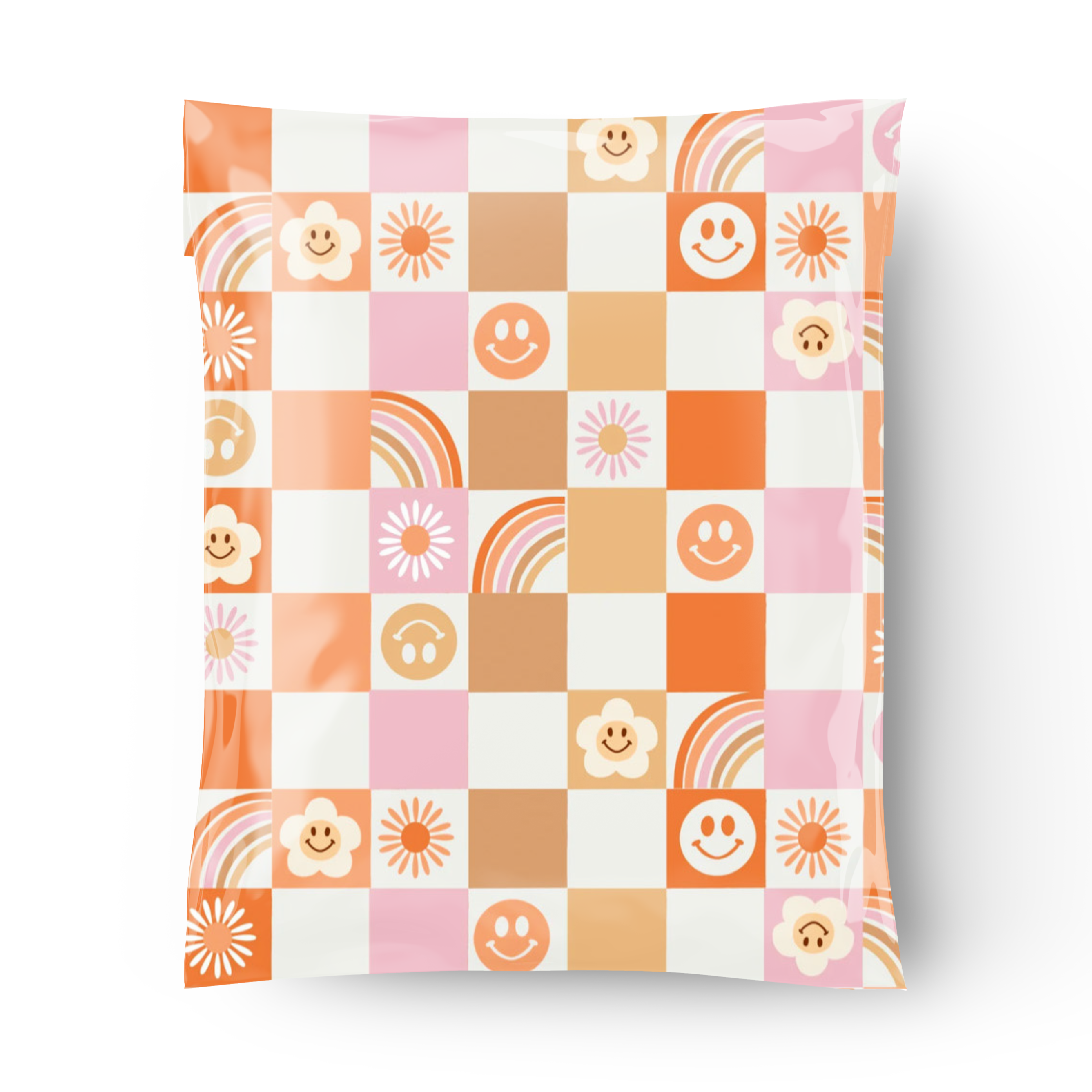 10x13" Retro Checkered Poly Mailers