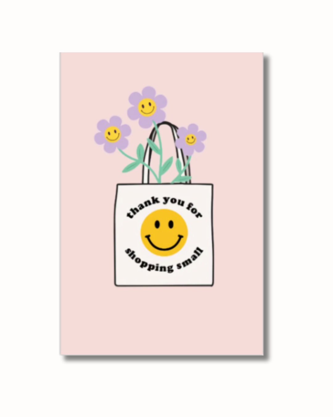 Thanks For Shopping Small Insert Card