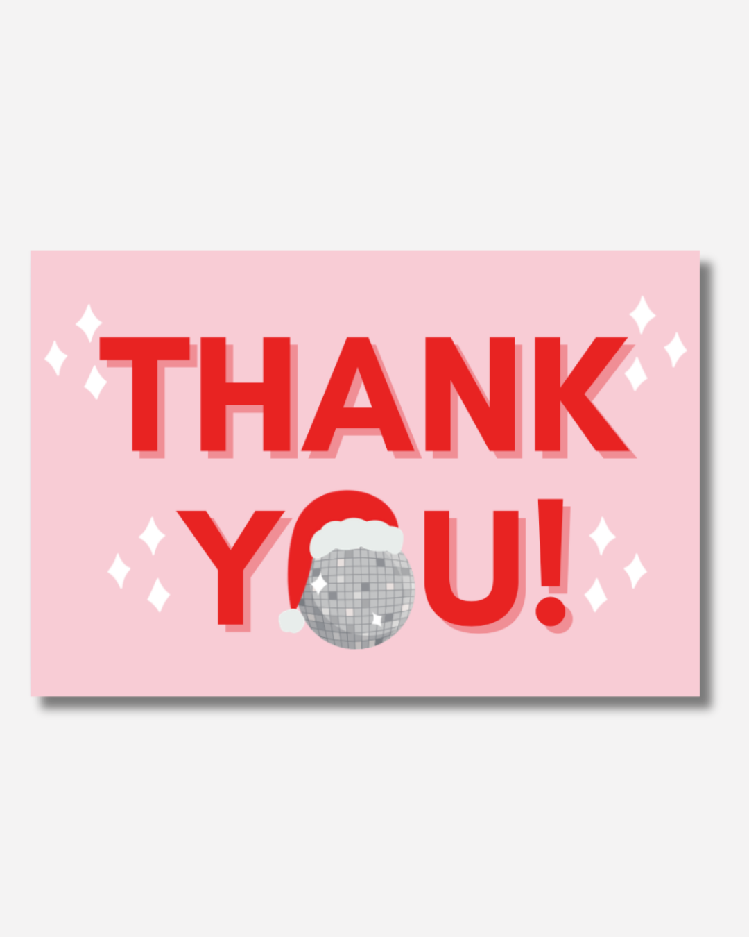 Disco Christmas Insert Card